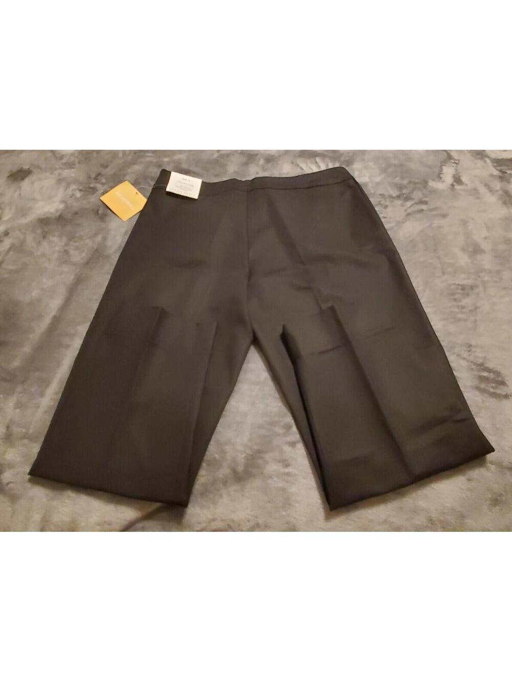 WOMENS ELLEN TRACY PULL ON PANTS - BLACK - SIZE 10 - NEW WITH TAGS - Picture 4 of 5